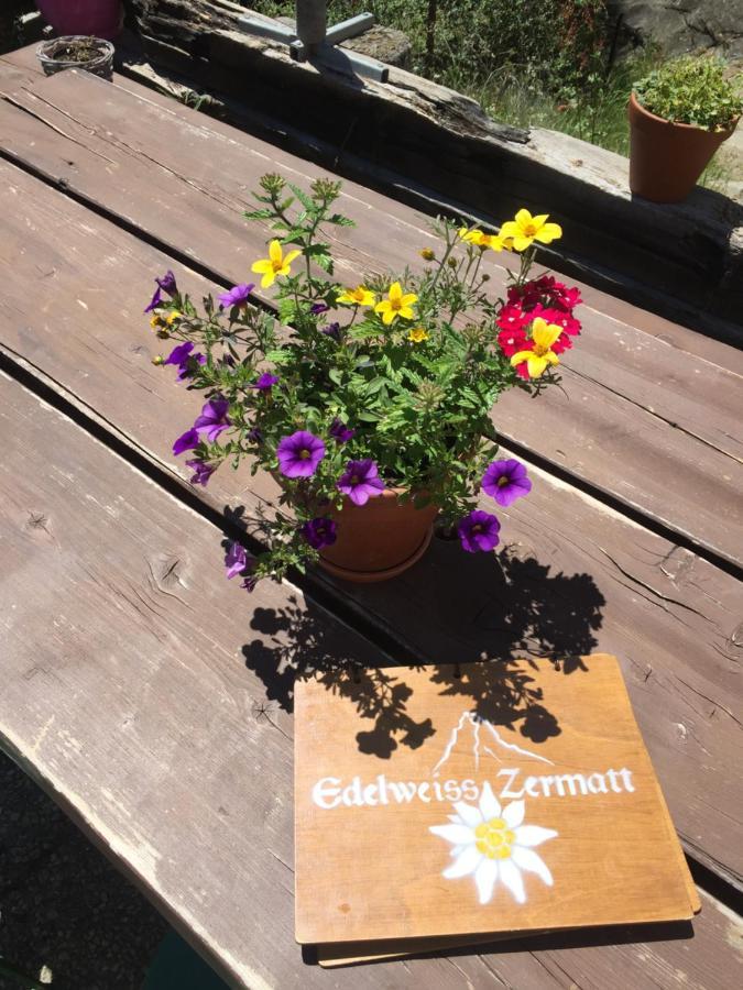 Edelweiss Mountain Guest House - 1 Hour Hike Up From Zermatt Station - On Hiking Trail - No Transport 外观 照片